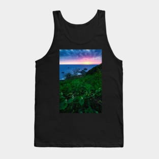 Sunset at Killer Whale Rock Tank Top